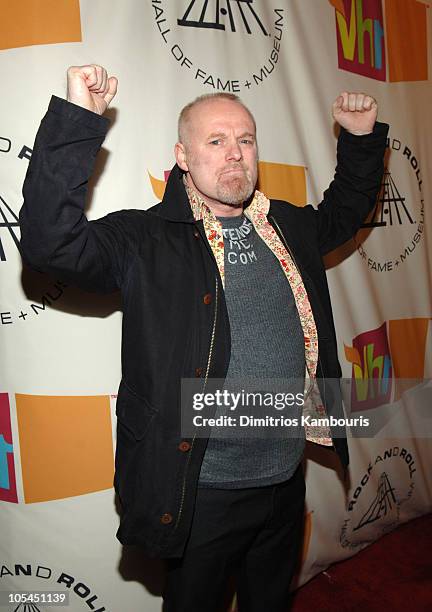 Martin Chambers of The Pretenders, inductee during 20th Annual Rock and Roll Hall of Fame Induction Ceremony - Arrivals at Waldorf Astoria in New...