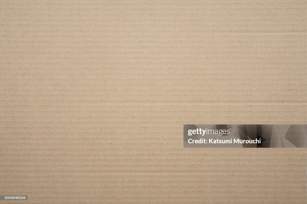 Cardboard texture background