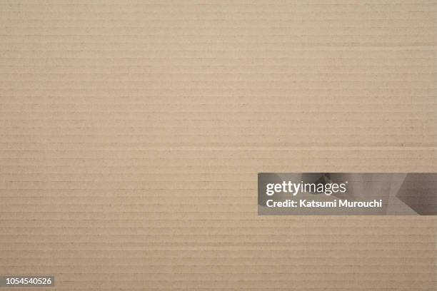 cardboard texture background - papelão corrugado imagens e fotografias de stock