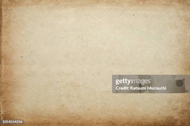 old brown paper texture background - old paper ストックフォトと画像