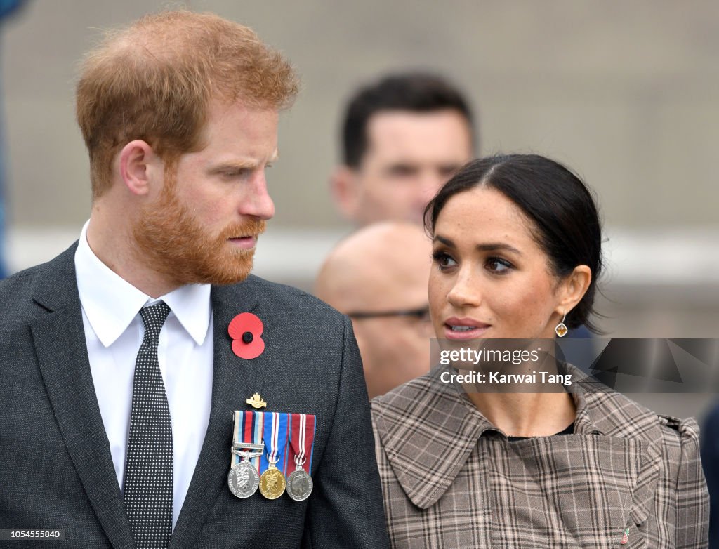 The Duke And Duchess Of Sussex Visit New Zealand - Day 1