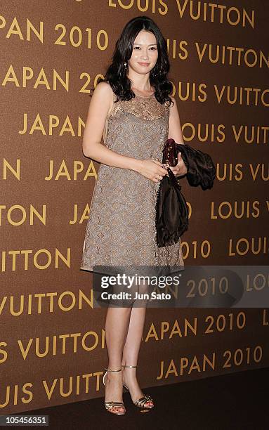 Actress Emiri Henmi attends the Louis Vuitton Leather and Craftsmanship event at Tabloid on October 14, 2010 in Tokyo, Japan.