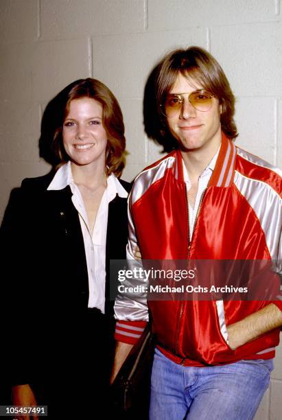 Singer Debby Boone and her husband Gabriel Ferrer pose for a photo circa 1979 in Los Angeles, California.