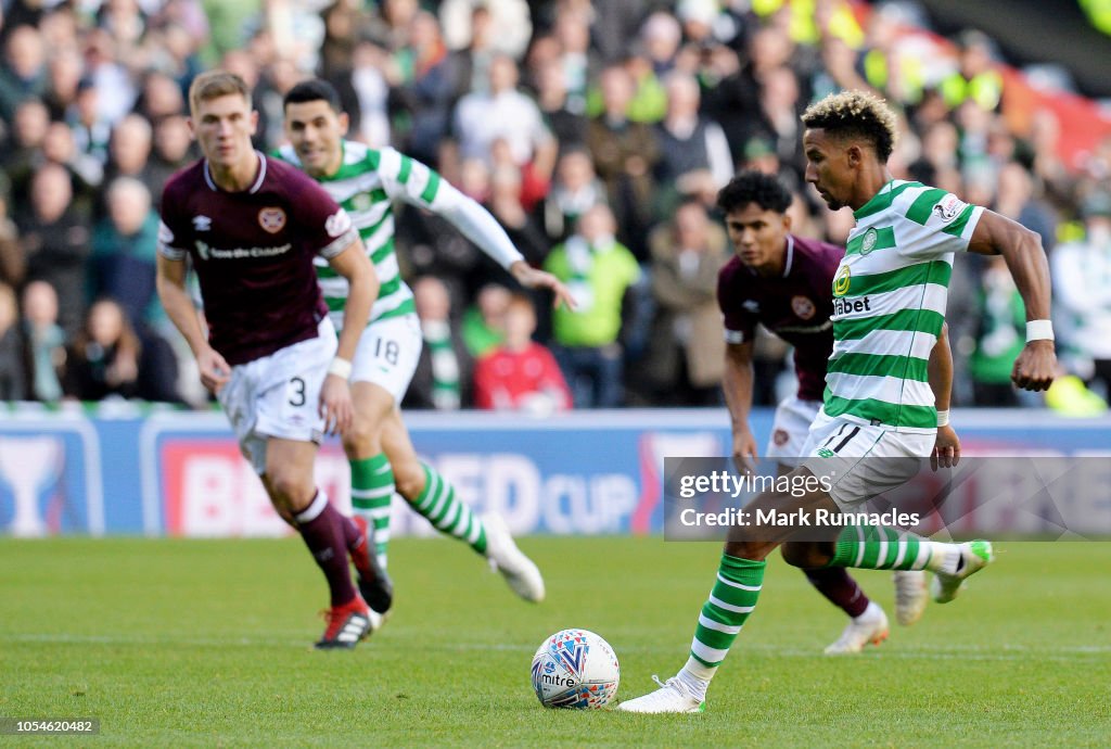 Heart of Midlothian FC  v Celtic FC - Betfred Scottish League Cup Semi Final