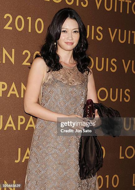Actress Emiri Henmi attends the Louis Vuitton Leather and Craftsmanship event at Tabloid on October 14, 2010 in Tokyo, Japan.
