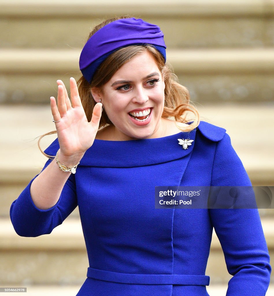 Princess Eugenie Of York Marries Mr. Jack Brooksbank