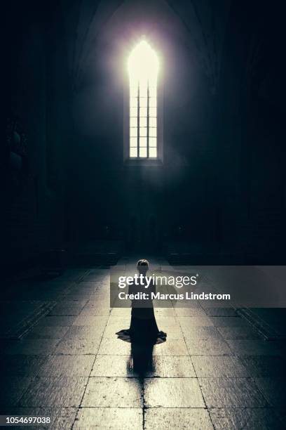 a spiritual meeting - prayer solitude stock pictures, royalty-free photos & images