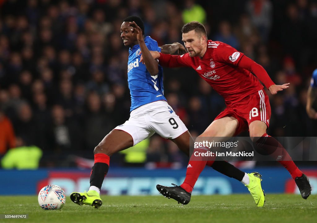 Aberdeen v Rangers - Betfred Scottish League Cup Semi Final