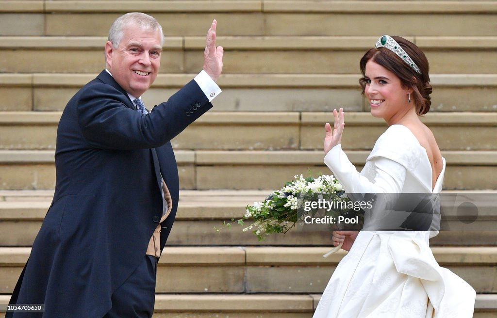 Princess Eugenie Of York Marries Mr. Jack Brooksbank