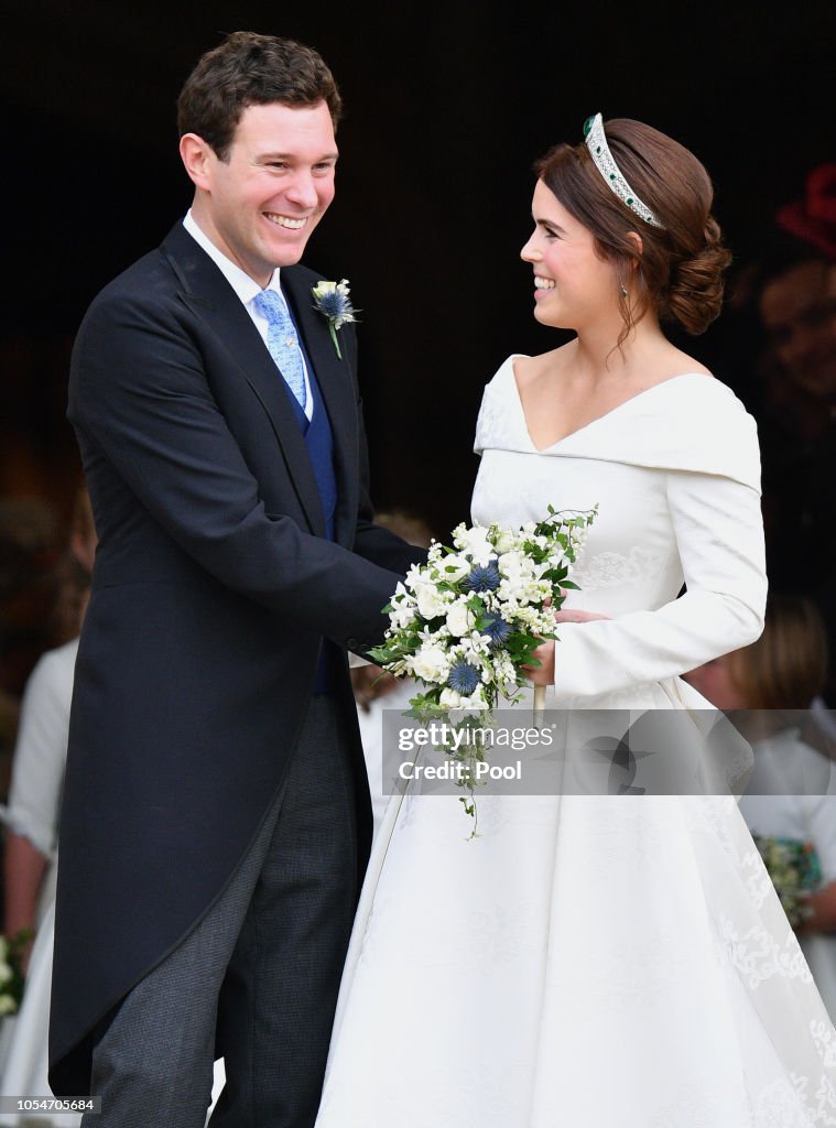 Princess Eugenie Of York Marries Mr. Jack Brooksbank