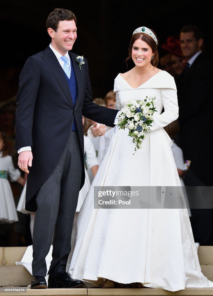 Princess Eugenie Of York Marries Mr. Jack Brooksbank