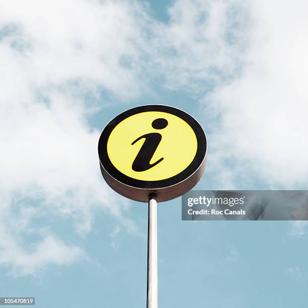 information sign - information symbol stockfoto's en -beelden