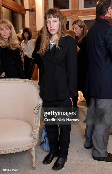 Lady Frances von Hofmannsthal attends the store launch of Vanessa Bruno at Vanessa Bruno Store on October 14, 2010 in London, England.