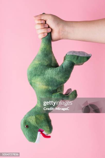 toy dinosaur - dinosaur isolated stock pictures, royalty-free photos & images