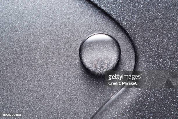 abstract waterdrops - polytetrafluoroethylene stock pictures, royalty-free photos & images