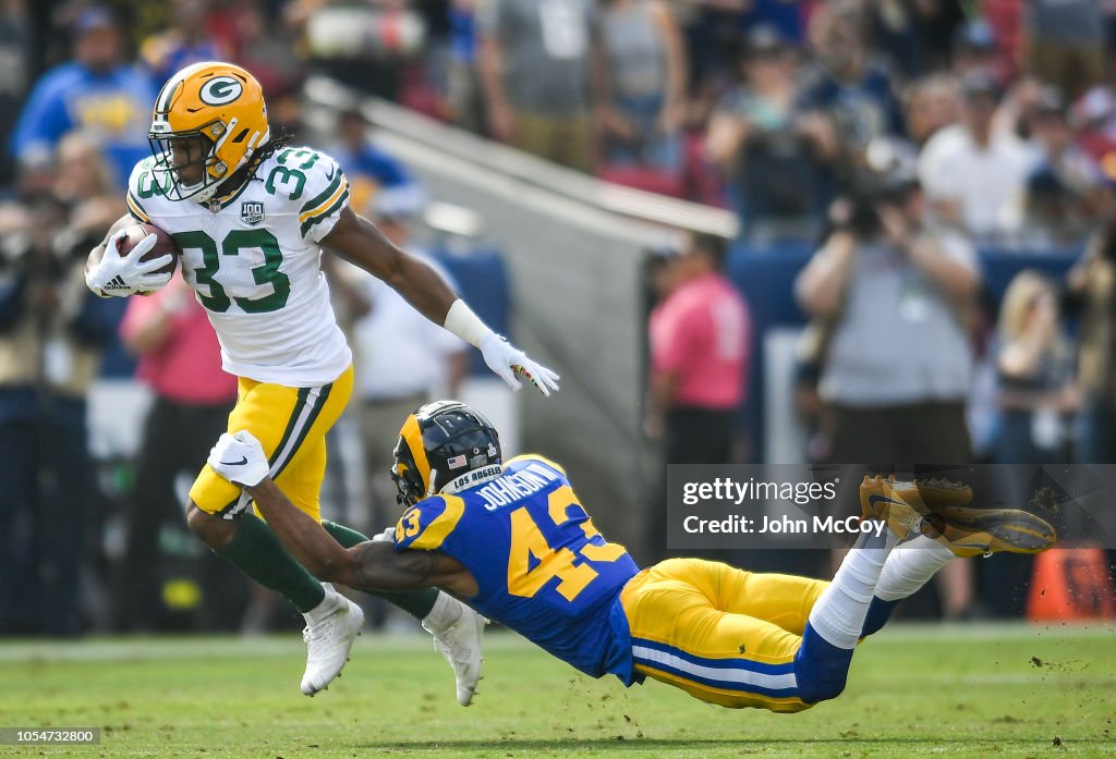 Green Bay Packers v Los Angeles Rams