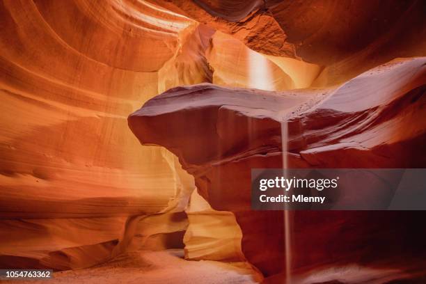 little sand fall antelope canyon pagina arizona usa - parco nazionale foto e immagini stock