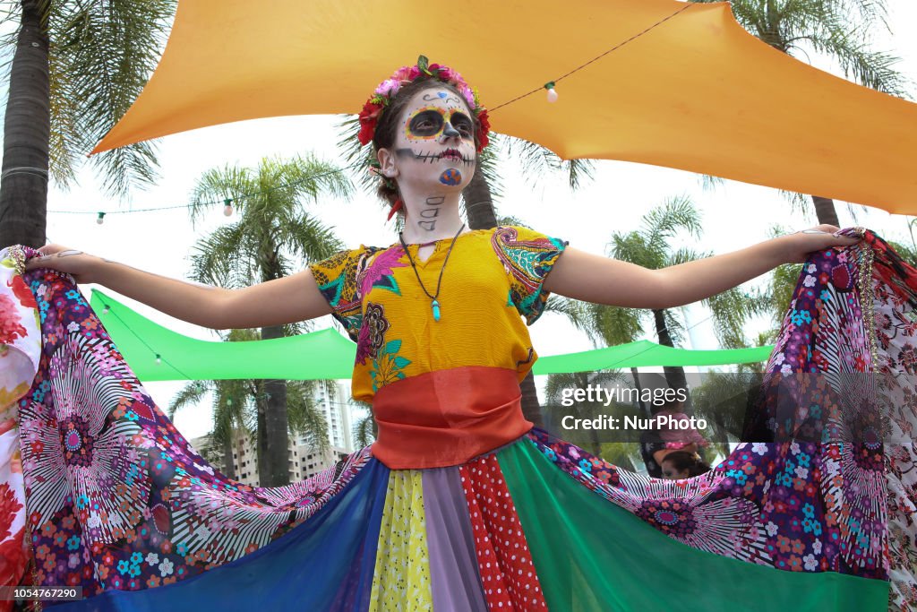 'Dia de Los Muertos' In Sao Paulo