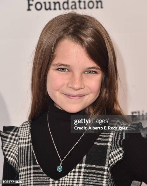 Raegan Revord attends the Elizabeth Glaser Pediatric Aids Foundation's 30th Anniversary, A Time For Heroes Family Festival at Smashbox Studios on...