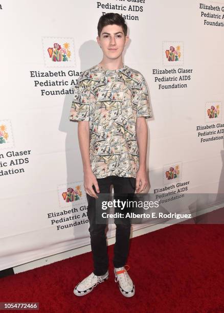 Mason Cook attends the Elizabeth Glaser Pediatric Aids Foundation's 30th Anniversary, A Time For Heroes Family Festival at Smashbox Studios on...