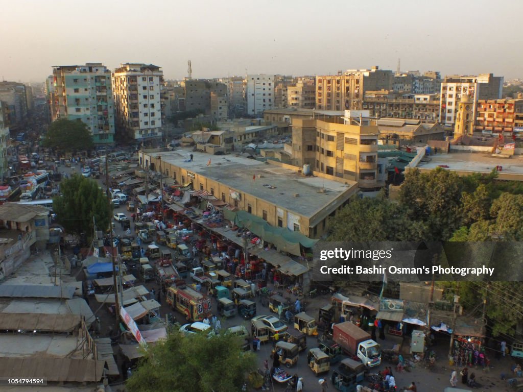 Karachi -Life going around streets of the city