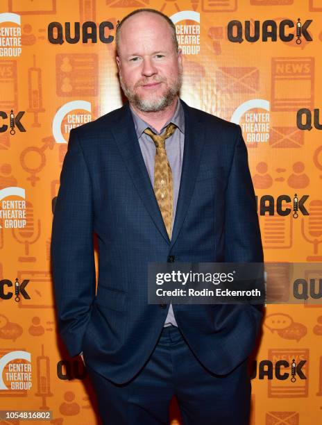 Josh Whedon attends Center Theatre Group's Kirk Douglas Theatre Hosts Opening Night Performance of "Quack" at Kirk Douglas Theatre on October 28,...