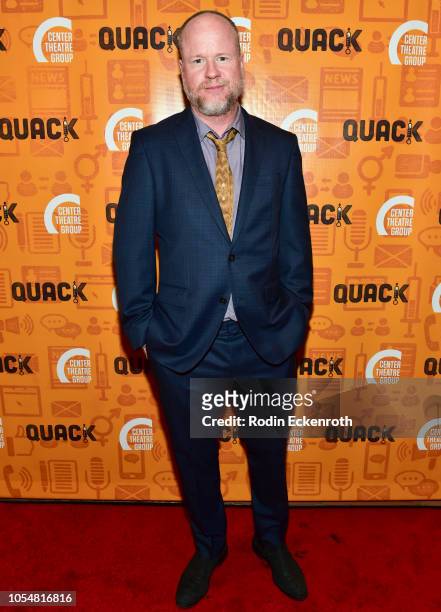 Josh Whedon attends Center Theatre Group's Kirk Douglas Theatre Hosts Opening Night Performance of "Quack" at Kirk Douglas Theatre on October 28,...
