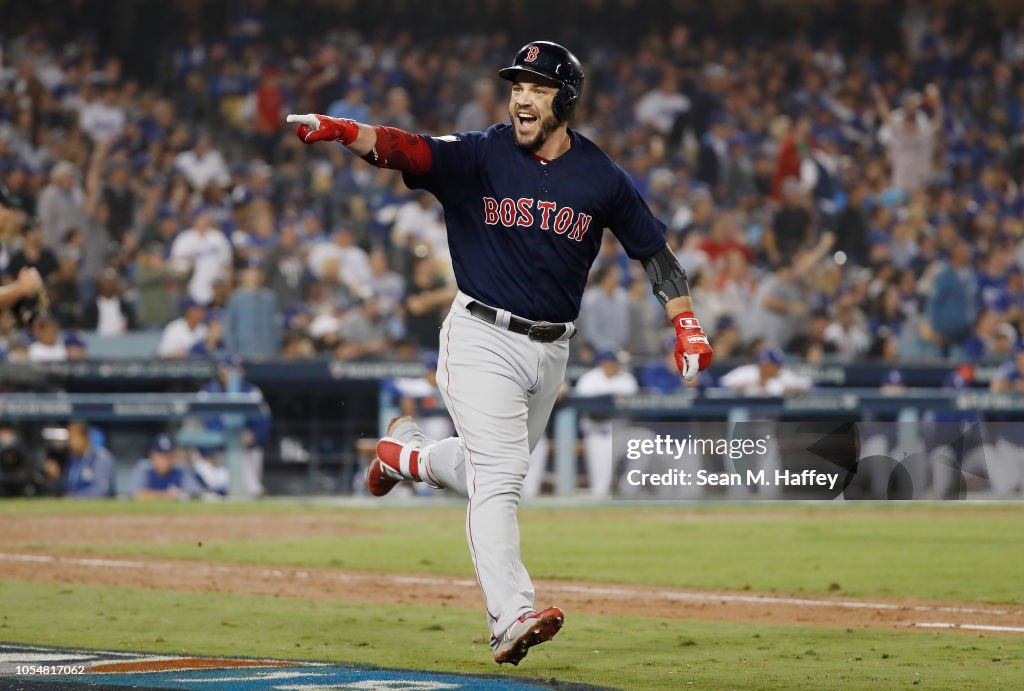 World Series - Boston Red Sox v Los Angeles Dodgers - Game Five