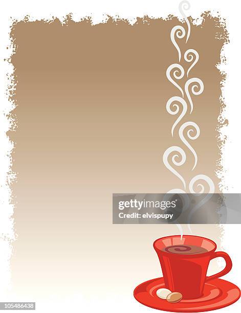 express - chocolate smear stock illustrations