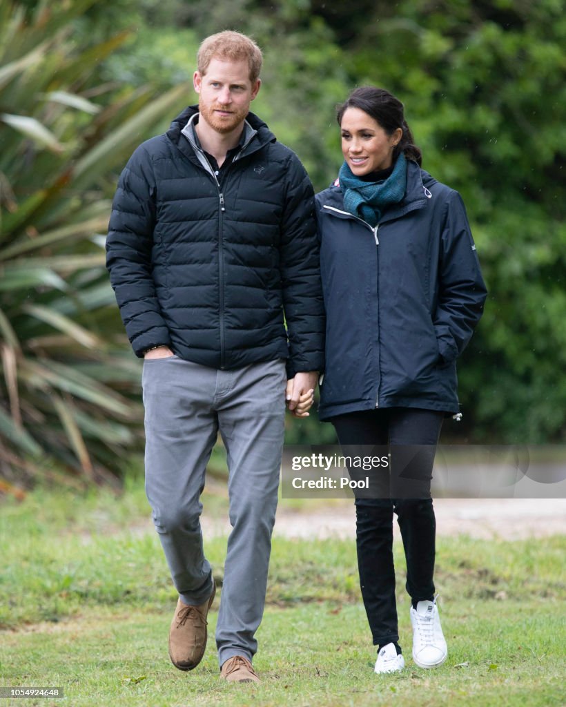 The Duke And Duchess Of Sussex Visit New Zealand - Day 2