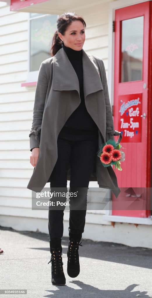 The Duke And Duchess Of Sussex Visit New Zealand - Day 2