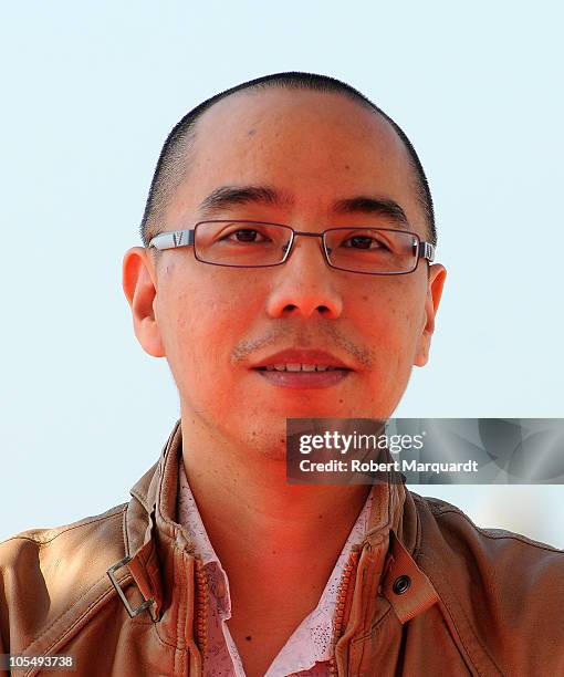 Apichatpong Weerasethakul attends a photocall for his latest movie 'Uncle Boonmee Who Can Recall His Past Lives' at the 43rd Sitges Film Festival...