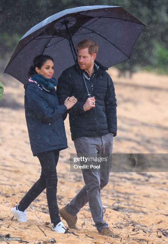 The Duke And Duchess Of Sussex Visit New Zealand - Day 2