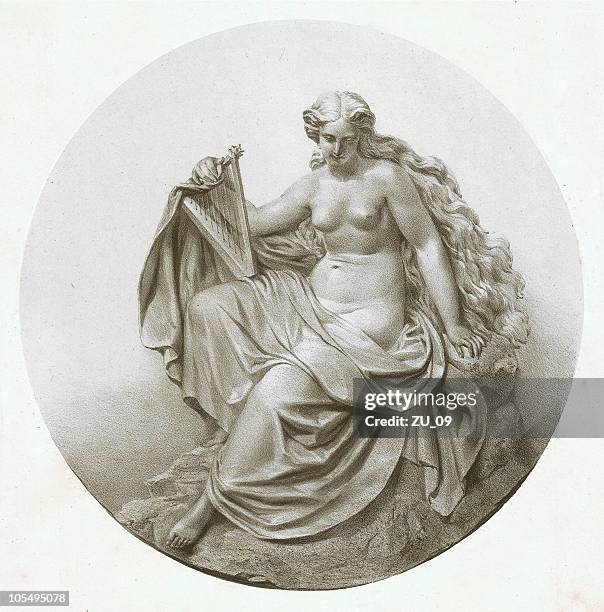 loreley - lorelei stock-grafiken, -clipart, -cartoons und -symbole