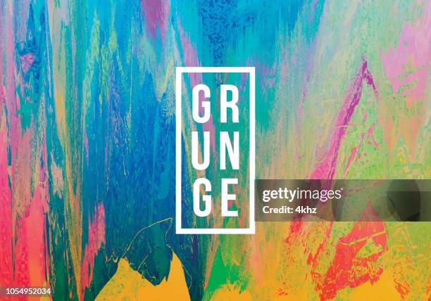 digital glitch abstract grunge background - grunge static texture stock illustrations