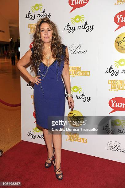 Joely Fisher attends World Hunger Relief Fundraiser for UN World Food Program at Eve Nightclub on October 11, 2010 in Las Vegas, Nevada.