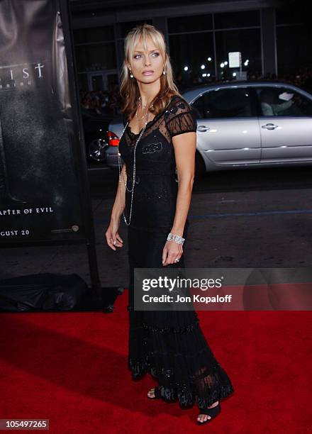 Izabella Scorupco during "Exorcist: The Beginning" World Premiere - Arrivals at Grauman's Chinese Theatre in Hollywood, California, United States.