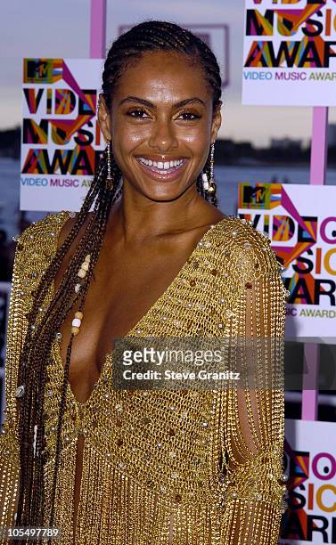 Shakara during 2004 MTV Video Music Awards - Arrivals at American Airlines Arena in Miami, Florida, United States.
