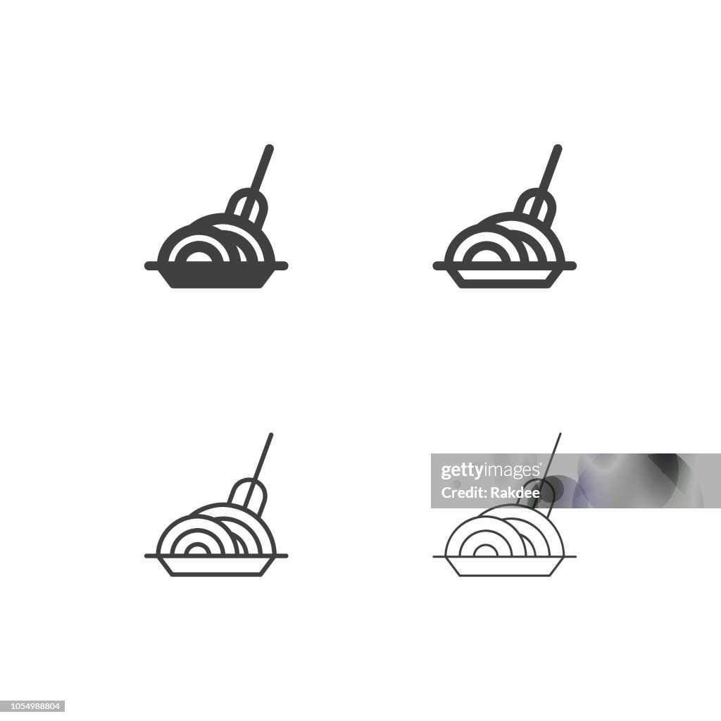 Spaghetti Icons - Multi Series