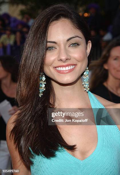 Larissa Meek during "DodgeBall: A True Underdog Story" World Premiere - Arrivals at Mann Village Theatre in Westwood, California, United States.