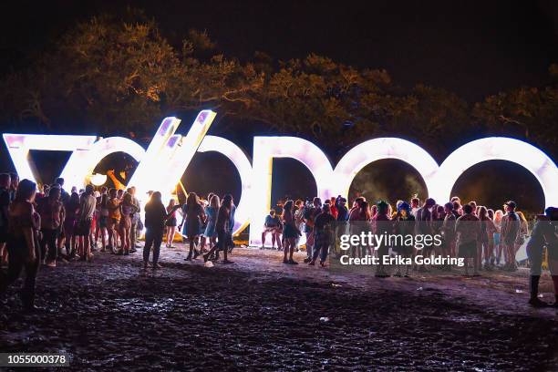 General view of the atmosphere during Voodoo Music + Arts Experience on October 28, 2018 in New Orleans, Louisiana.