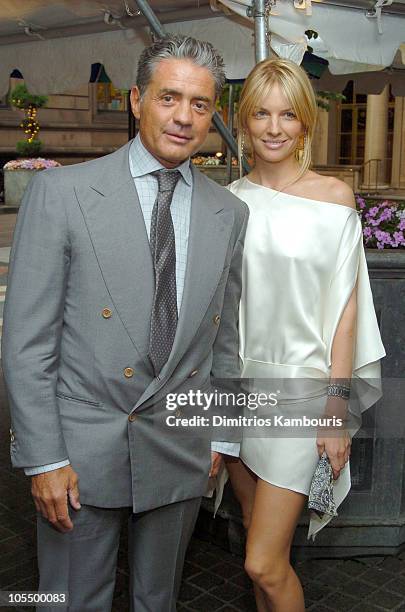 Count Roffredo Gaetani and guest during Sirio Maccioni "The Story of My Life and Le Cirque" Book Party at Le Cirque 2000 in New York City, New York,...