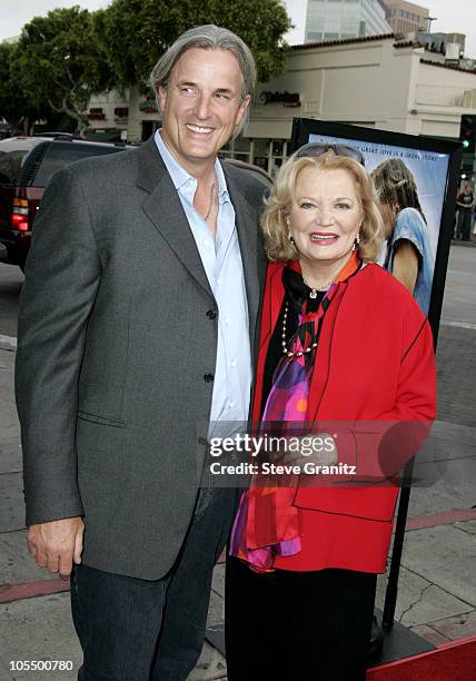 Nick Cassavetes and Gena Rowlands during "The Notebook" - Los Angeles Premiere - Arrivals at Mann Village Theatre in Westwood, California, United...