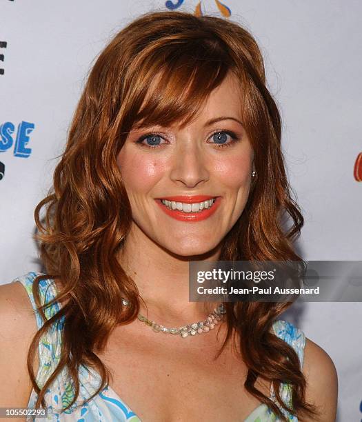 Elizabeth Bogush during "Rock The Vote" 2004 National Bus Tour - Concert Arrivals at Avalon in Hollywood, California, United States.