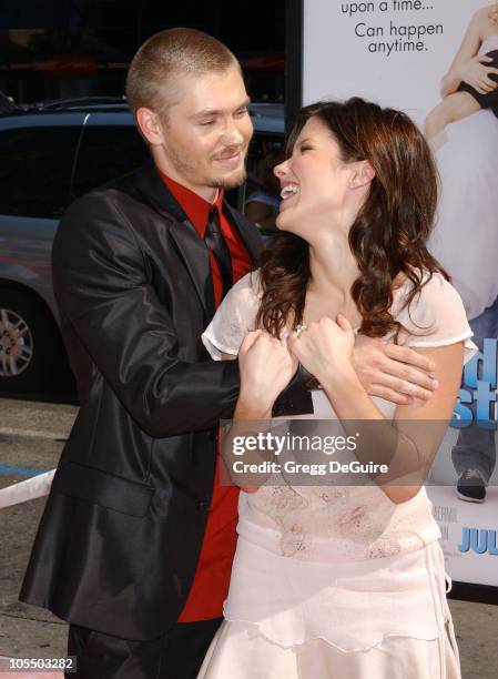 Chad Michael Murray and Sophia Bush during "A Cinderella Story" World Premiere - Arrivals at Grauman's Chinese Theatre in Hollywood, California,...