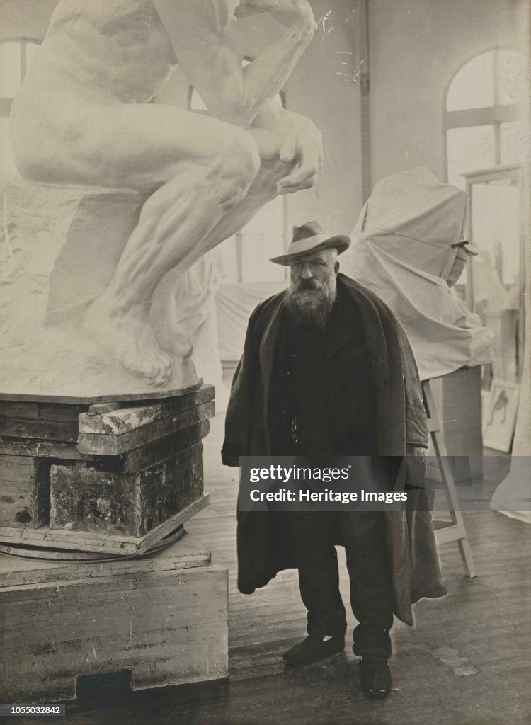 Auguste Rodin In His Studio Creator: Anonymous