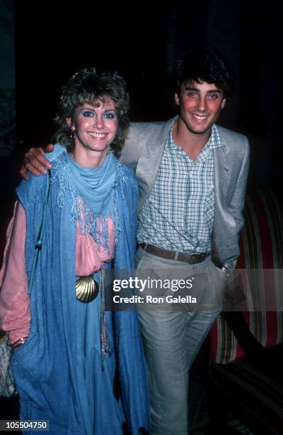 Olivia Newton John and Matt Lattanzi during Consumer Action Now - May 23, 1982 at Plaza Hotel in New York City, New York, United States.