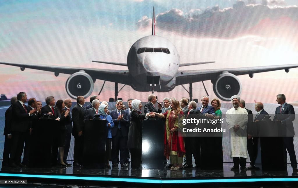 Opening ceremony of Istanbul's new airport