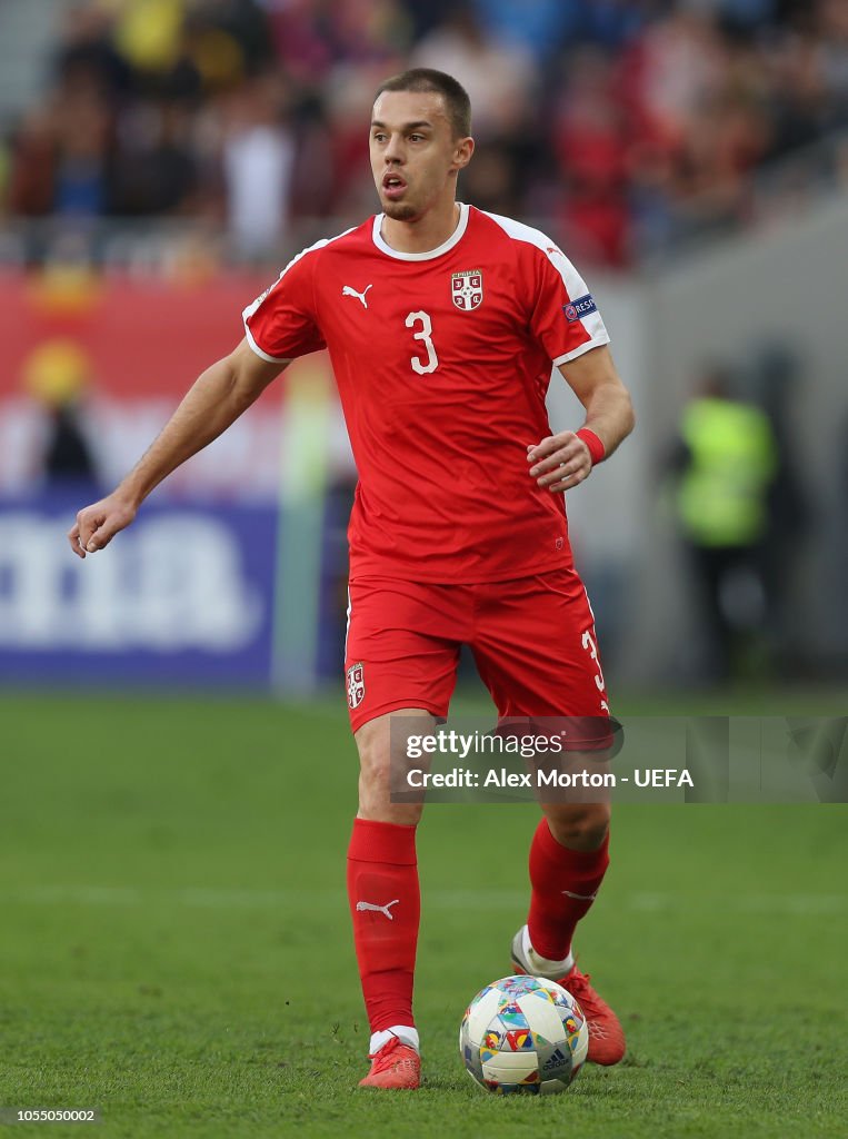 Rodic Milan Rodic of Serbia during the UEFA Nations League C group four ...