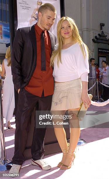 Chad Michael Murray and Hilary Duff during "A Cinderella Story" Premiere - Red Carpet at Grauman's Chinese Theater in Hollywood, California, United...